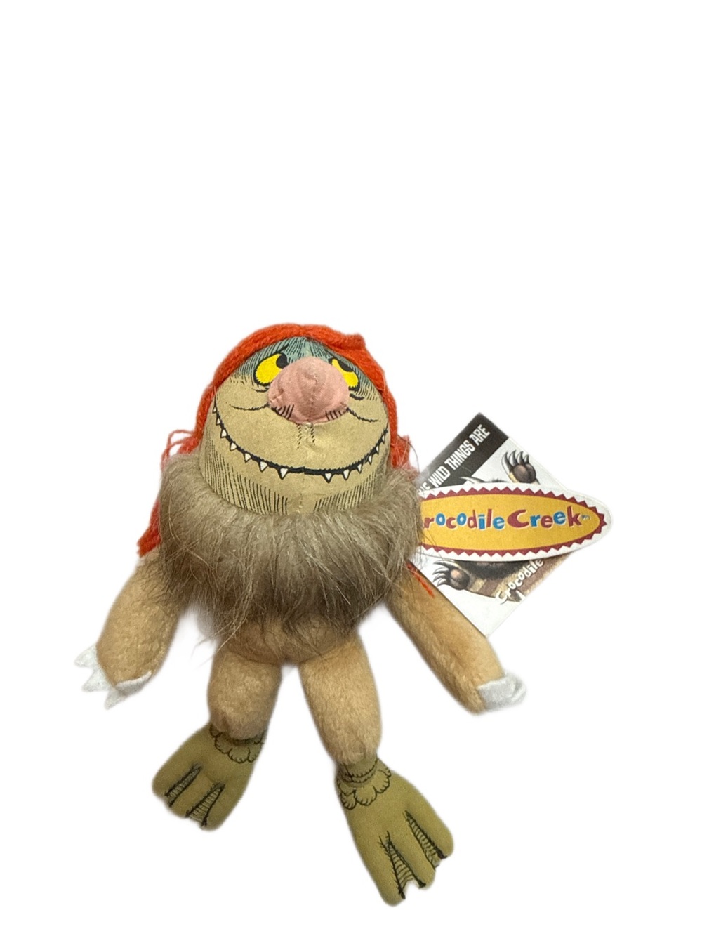 Vintage Crocodile Creek Where the Wild Things Are Sipi Plush Toy 4”